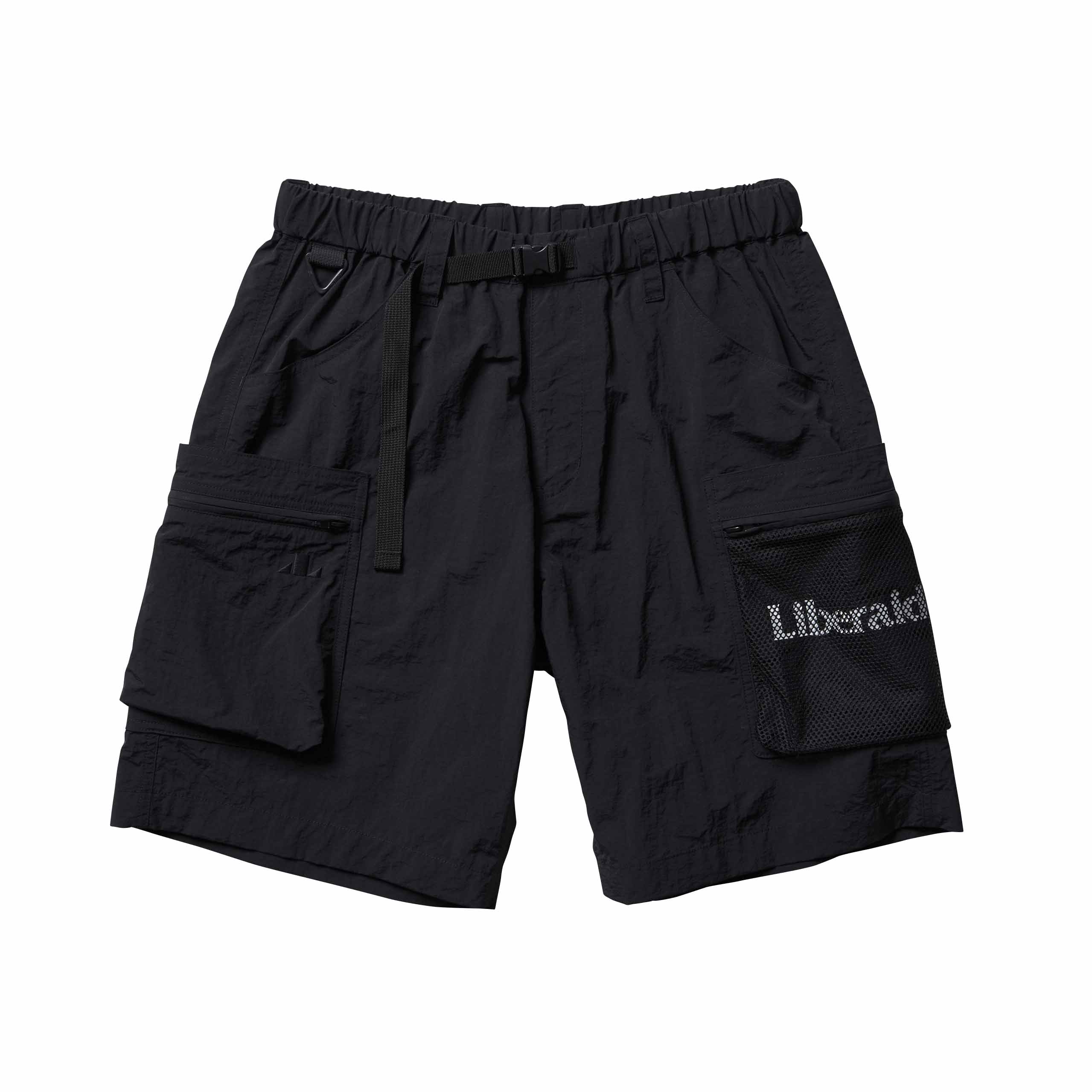 LIBERAIDERS - LR NYLON SHORTS II - BLACK