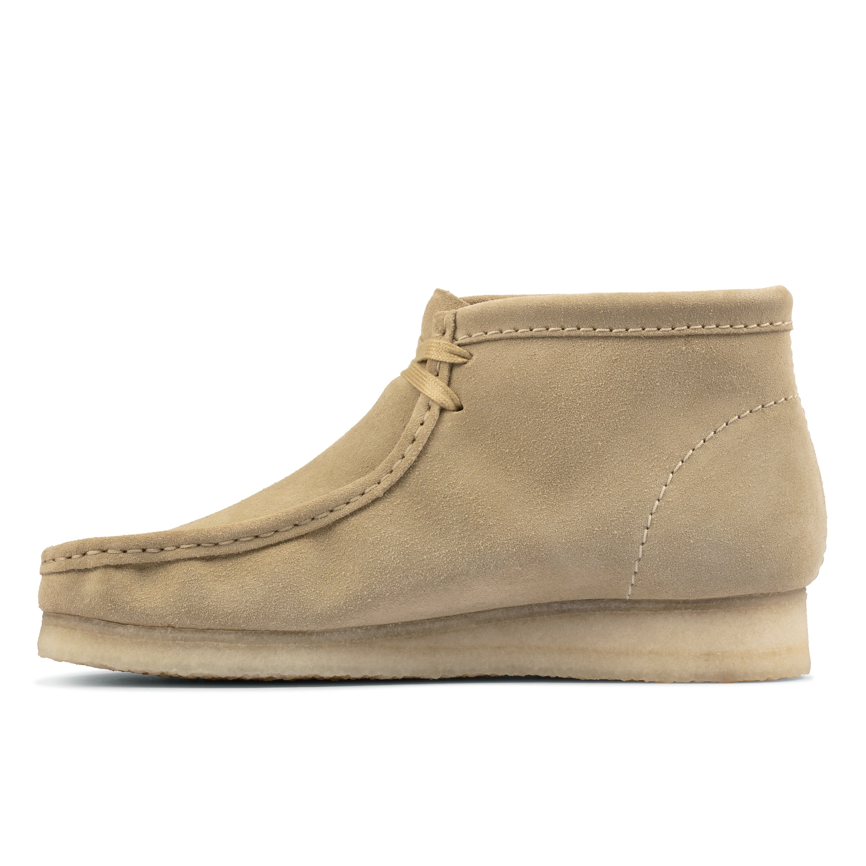 CLARKS - WALLABEE BOOT - MAPLE SUEDE – Augustine Los Angeles