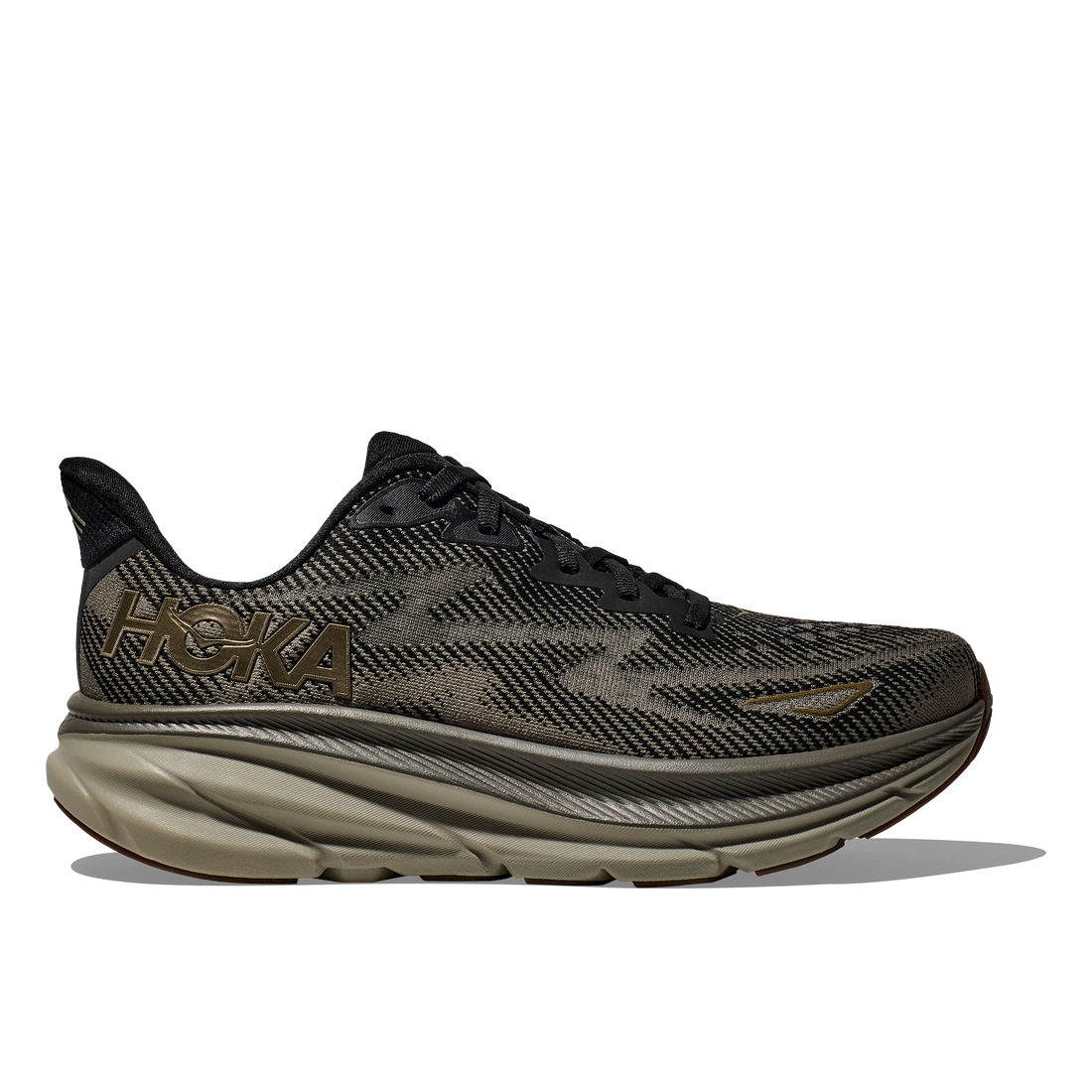 HOKA - CLIFTON 9 - BLACK / SLATE