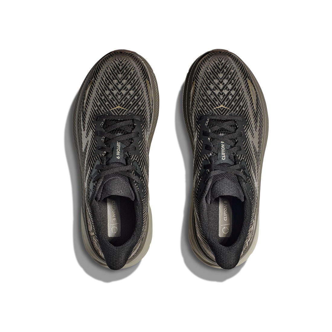 HOKA - CLIFTON 9 - BLACK / SLATE