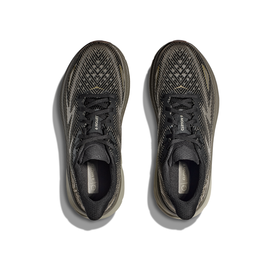 HOKA - CLIFTON 9 - BLACK / SLATE