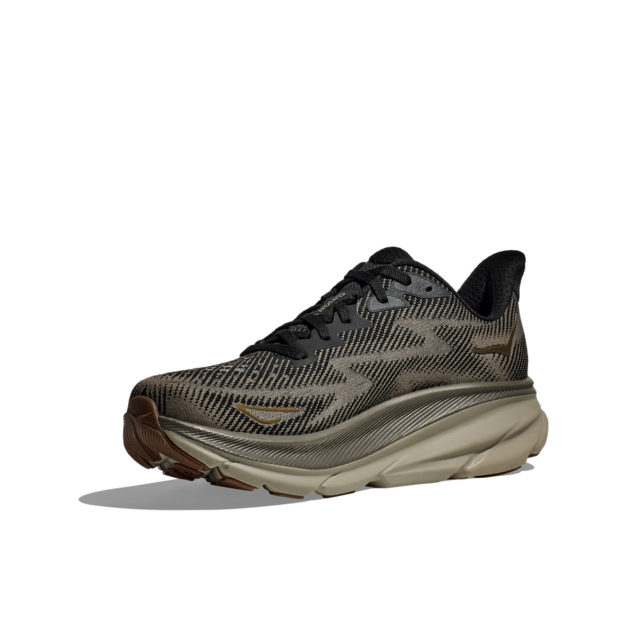 HOKA - CLIFTON 9 - BLACK / SLATE