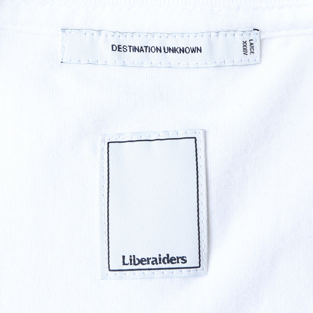 LIBERAIDERS - LR BUTTERFLY TEE - WHITE