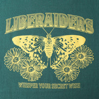 LIBERAIDERS - LR BUTTERFLY TEE - GREEN
