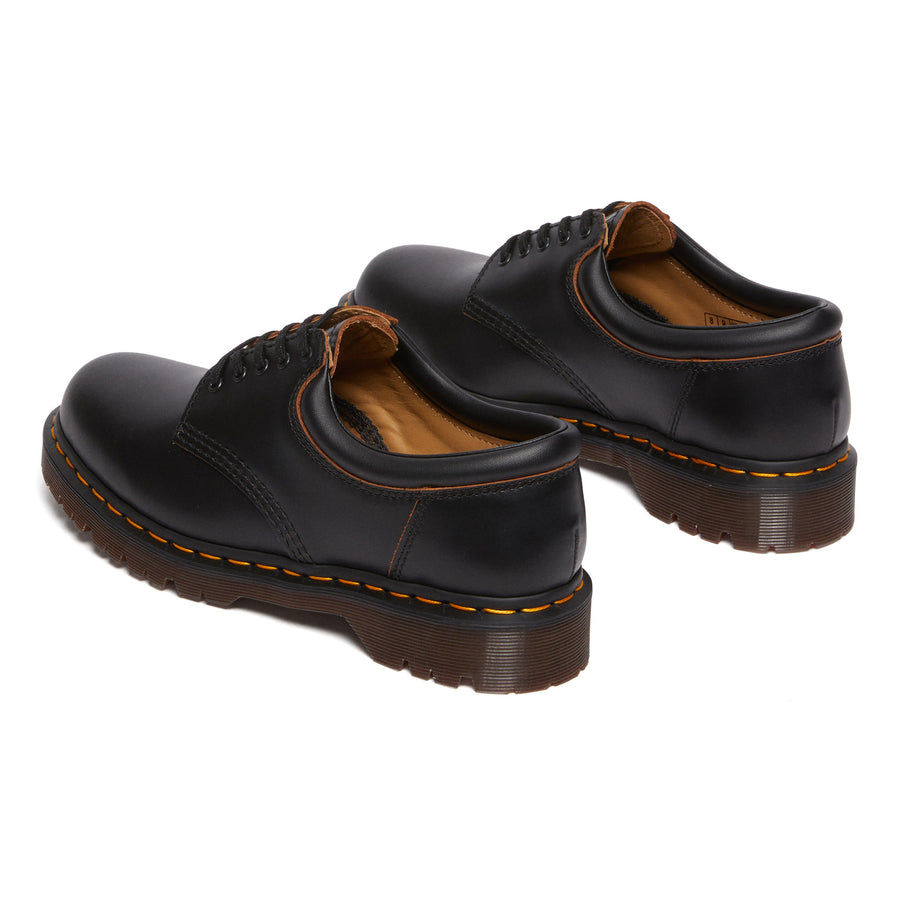 DR. MARTENS - 8053 - BLACK VINTAGE SMOOTH