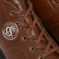 DR. MARTENS - CHURCH BUCKINGHAM LEATHER MONKEY BOOTS - BROWN