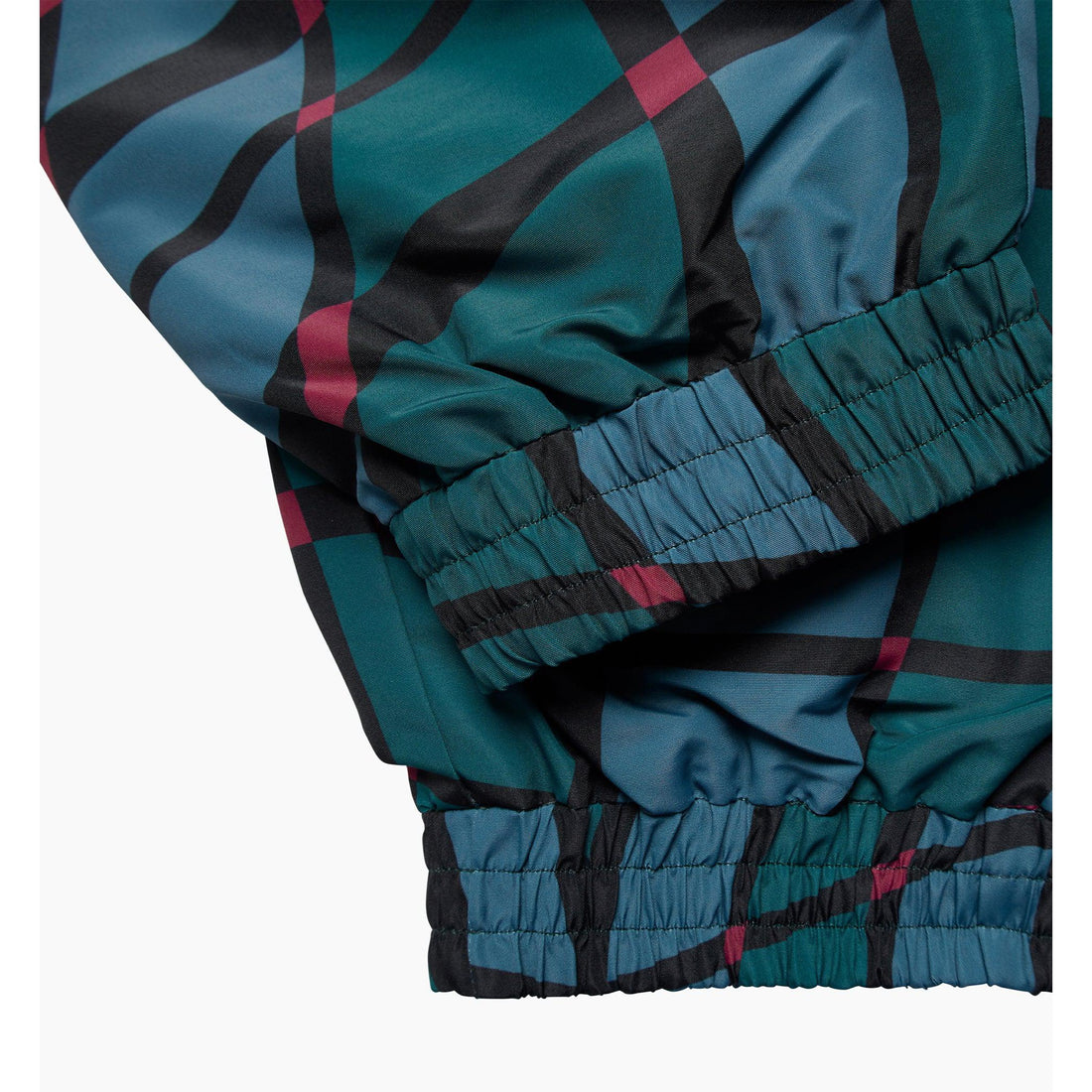 BY PARRA - SQUARED WAVES PATTERN TRACK PANTS - MULTI