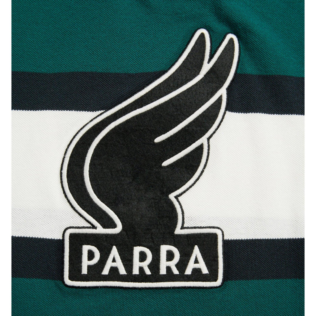 BY PARRA - WINGED LOGO POLO SHIRT - TEAL