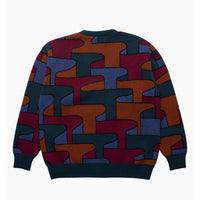 BY PARRA - CANYONS ALL OVER KNITTED CARDIGAN - MULTI