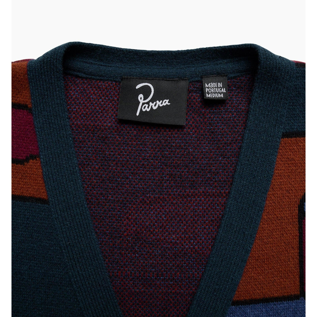 BY PARRA - CANYONS ALL OVER KNITTED CARDIGAN - MULTI