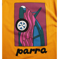 BY PARRA - NO PARKING TEE - BURNED YELLOW