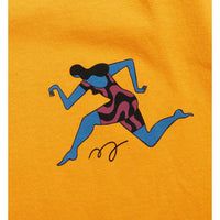 BY PARRA - NO PARKING TEE - BURNED YELLOW