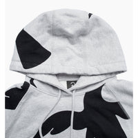 BY PARRA - CLIPPED WINGS HOODIE - HEATHER GREY
