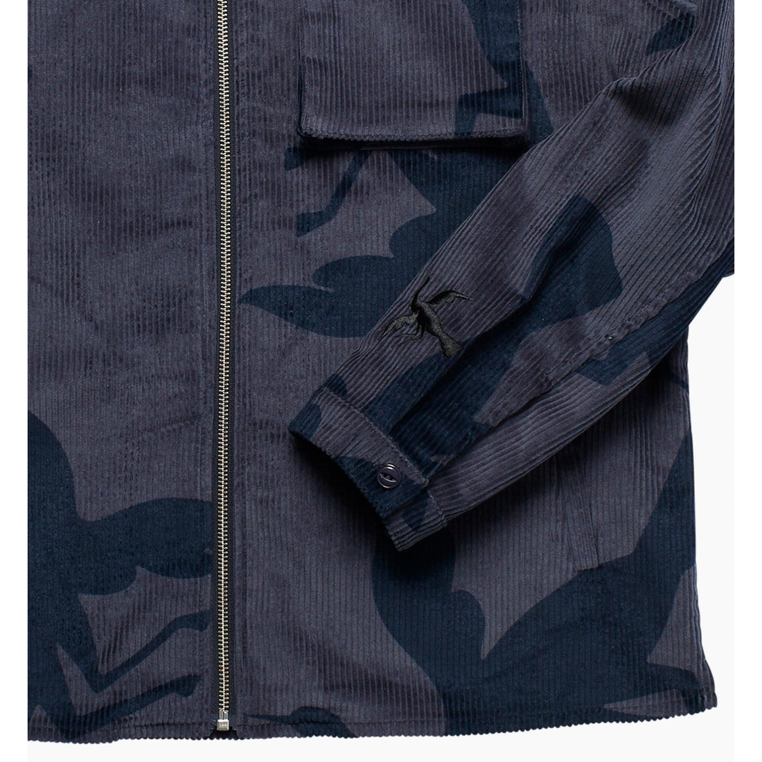 BY PARRA - CLIPPED WINGS SHIRT JACKET - GREYISH BLUE