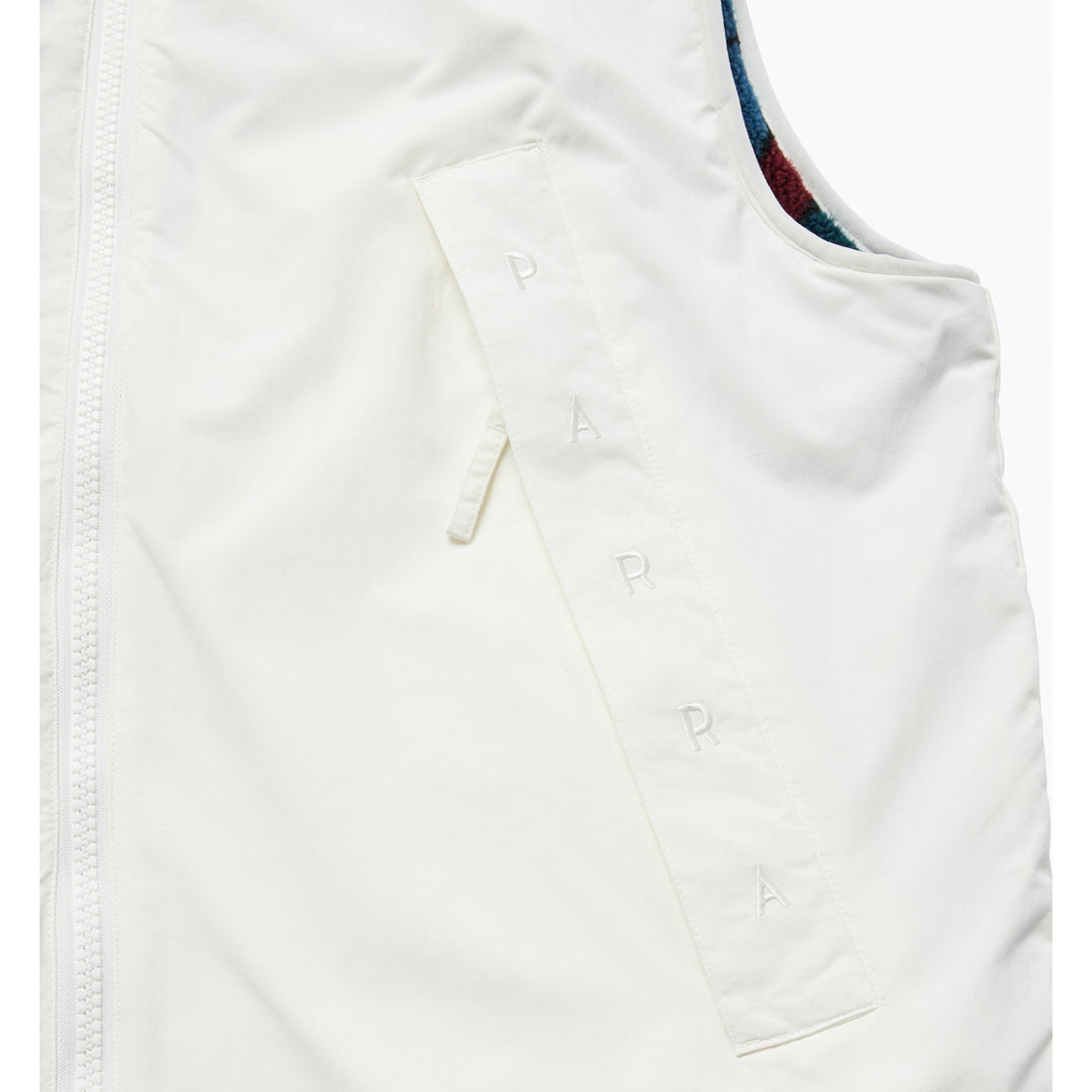 BY PARRA - TREES IN THE WIND REVERSIBLE VEST - BLANC