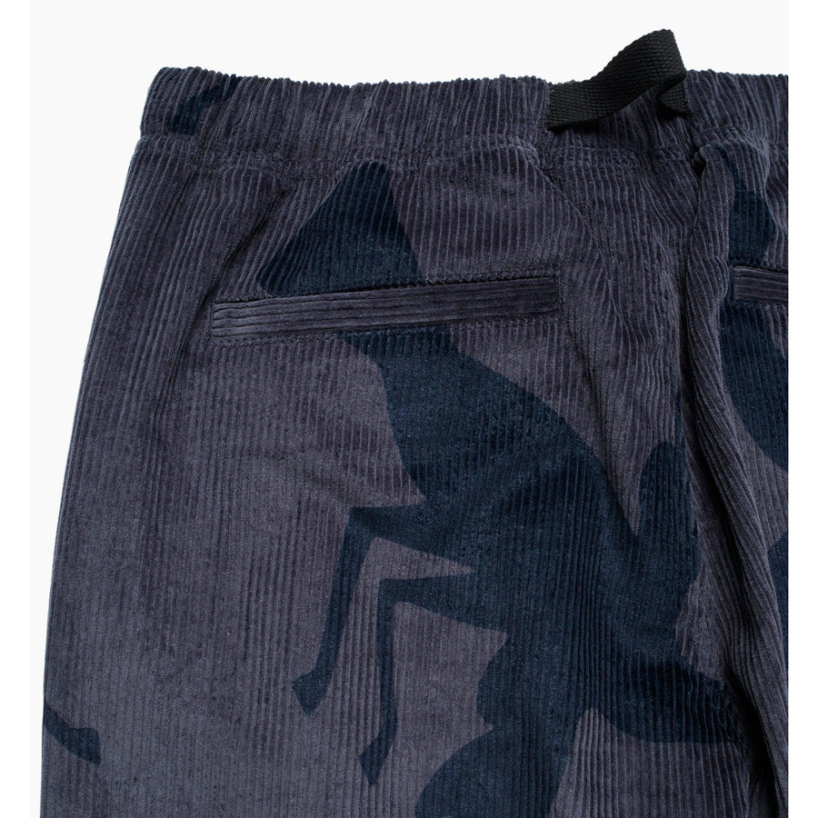 BY PARRA - CLIPPED WINGS CORDUROY PANTS - GREYISH BLUE