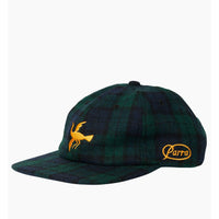 BY PARRA - CLIPPED WINGS 6 PANEL HAT - PINE GREEN