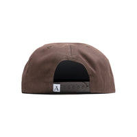 AUGUSTINE LOS ANGELES - EMBROIDERED UNSTRUCTURED 5 PANEL HAT  - CHOCOLATE