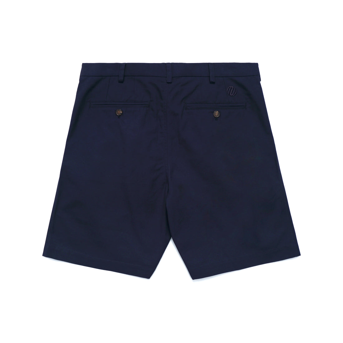 METALWOOD - PLEATED SHORT - NAVY