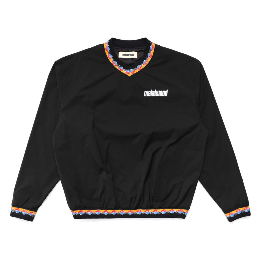 Crew neck windbreaker best sale