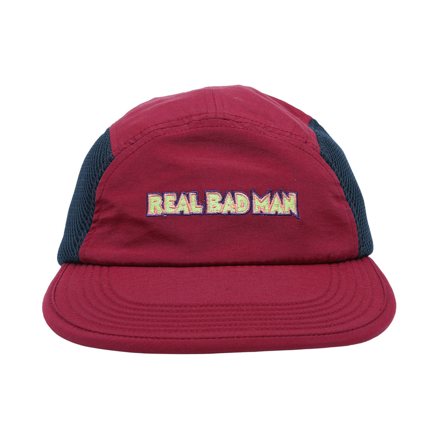 REAL BAD MAN - MESH HIKER CAP - BURGANDY