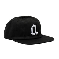 AUGUSTINE LOS ANGELES - UNSTRUCTURED LOWERCASE CAP  - BLACK