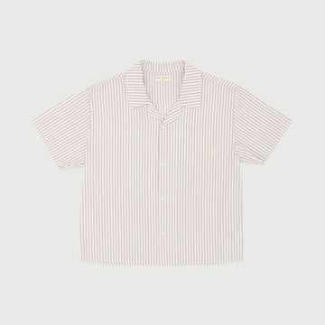 MUSEUM OF PEACE AND QUIET - OX BUTTON UP - SAND