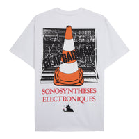 REAL BAD MAN - SONOSYNTHESES TEE - WHITE