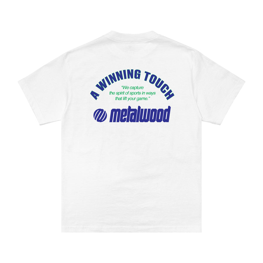 METALWOOD - WINNING TOUCH TEE - WHITE