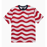 BY PARRA - STRIPED OVER STRIPES TEE - MULTI