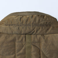 LIBERAIDERS - QUILTED FISHTAIL COAT - OLIVE