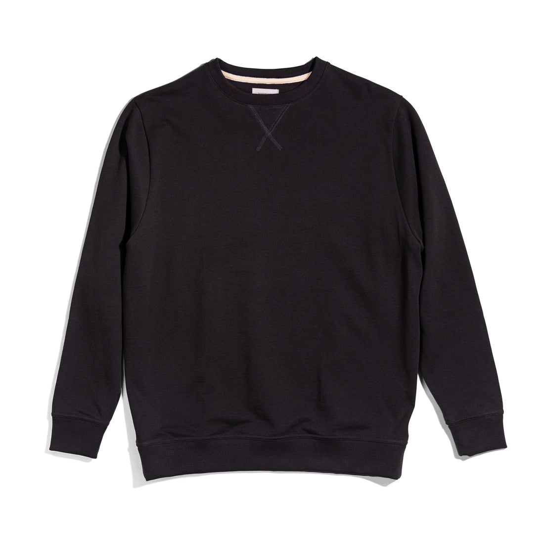 TOMORROWS LAUNDRY - FRENCH TERRY CREWNECK - BLACK