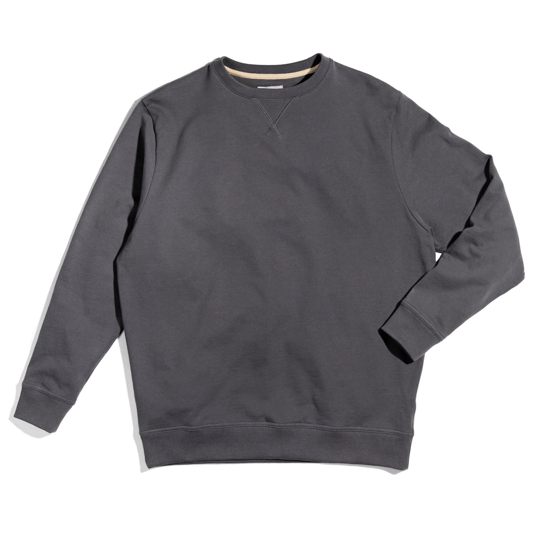 TOMORROWS LAUNDRY - FRENCH TERRY CREWNECK - QUIET SHADE
