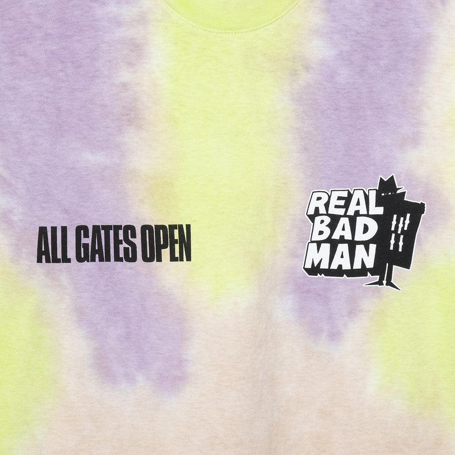 REAL BAD MAN - ALL GATES OPEN TEE - ALGAE