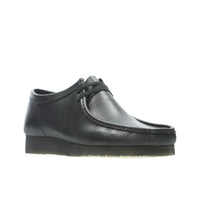 CLARKS - WALLABEE - BLACK LEATHER