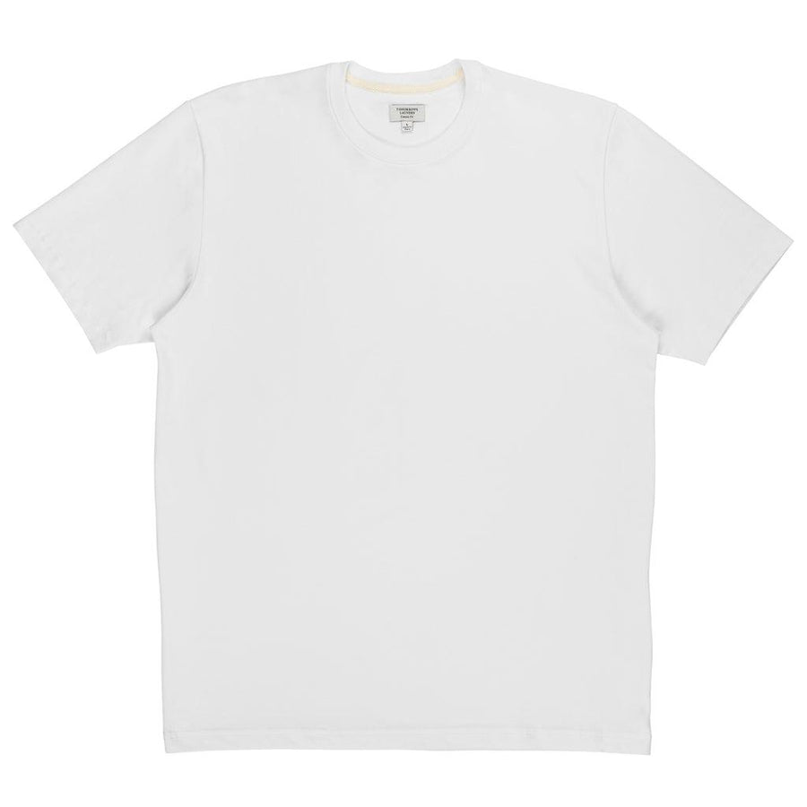 TOMORROWS LAUNDRY - CLASSIC ESSENTIAL TEE - WHITE